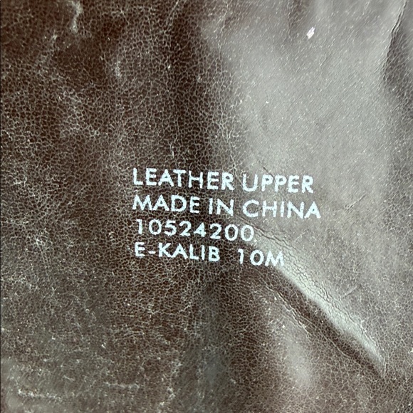 Etienne Aigner Tall Buckle Accent Brown Leather Knee-High Boots 10M - Picture 10 of 15